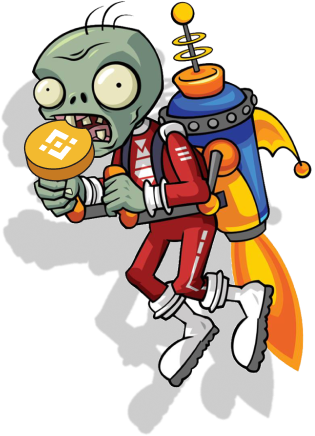 zombie with rocket